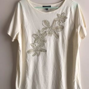 Lauren by Ralph Lauren Polo Top Appliqué